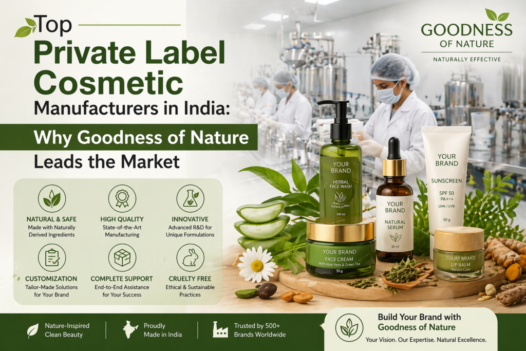 Private Label Cosmetic Manufacturers in India