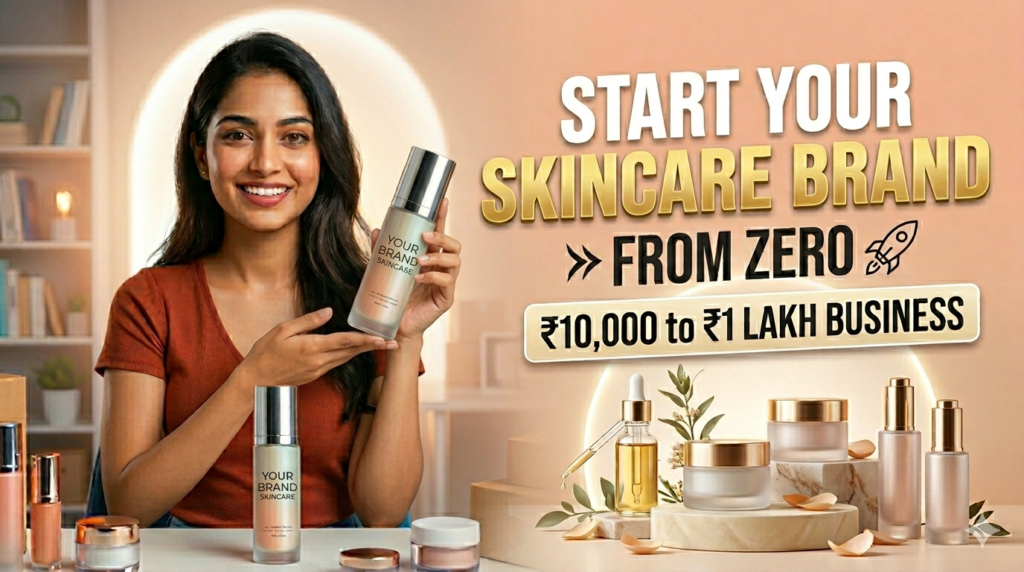 How to Start Your Skincare Brand in India – Complete Guide