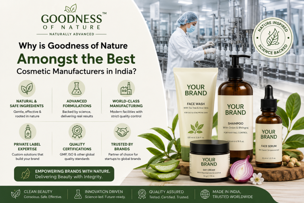 Best Cosmetic Manufacturers in India